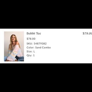 FreePeople size large tunic soft and dainty.